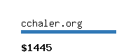 cchaler.org Website value calculator