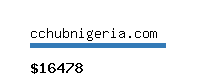 cchubnigeria.com Website value calculator