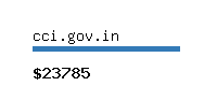 cci.gov.in Website value calculator