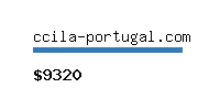 ccila-portugal.com Website value calculator