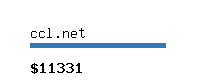 ccl.net Website value calculator