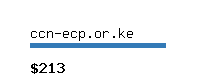 ccn-ecp.or.ke Website value calculator