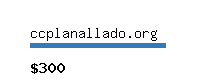 ccplanallado.org Website value calculator