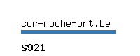 ccr-rochefort.be Website value calculator