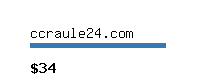 ccraule24.com Website value calculator