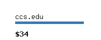 ccs.edu Website value calculator