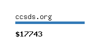 ccsds.org Website value calculator