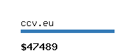 ccv.eu Website value calculator