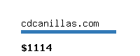 cdcanillas.com Website value calculator