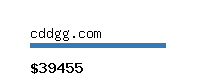 cddgg.com Website value calculator