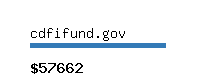 cdfifund.gov Website value calculator