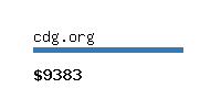 cdg.org Website value calculator