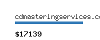 cdmasteringservices.com Website value calculator