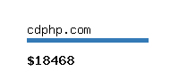 cdphp.com Website value calculator