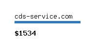 cds-service.com Website value calculator