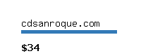 cdsanroque.com Website value calculator