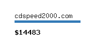 cdspeed2000.com Website value calculator