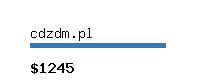 cdzdm.pl Website value calculator