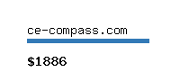 ce-compass.com Website value calculator