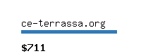 ce-terrassa.org Website value calculator