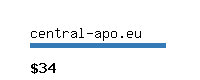 central-apo.eu Website value calculator