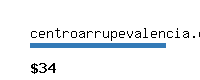 centroarrupevalencia.com Website value calculator