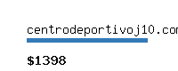 centrodeportivoj10.com Website value calculator