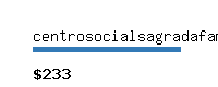 centrosocialsagradafamilia.org Website value calculator