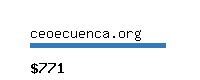 ceoecuenca.org Website value calculator