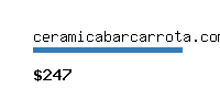 ceramicabarcarrota.com Website value calculator