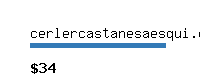 cerlercastanesaesqui.com Website value calculator