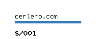 certero.com Website value calculator