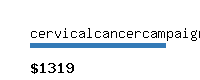 cervicalcancercampaign.org Website value calculator