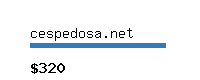 cespedosa.net Website value calculator