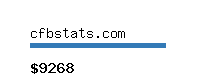 cfbstats.com Website value calculator