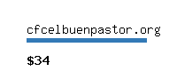 cfcelbuenpastor.org Website value calculator