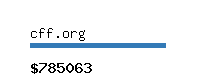 cff.org Website value calculator