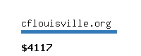 cflouisville.org Website value calculator