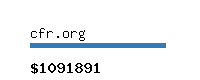 cfr.org Website value calculator