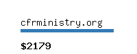 cfrministry.org Website value calculator