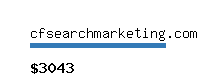 cfsearchmarketing.com Website value calculator