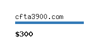 cfta3900.com Website value calculator