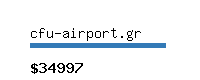 cfu-airport.gr Website value calculator