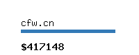 cfw.cn Website value calculator