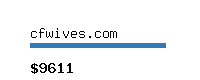 cfwives.com Website value calculator