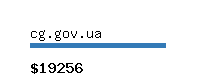 cg.gov.ua Website value calculator