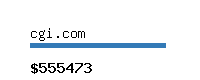 cgi.com Website value calculator