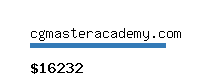 cgmasteracademy.com Website value calculator