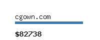 cgown.com Website value calculator