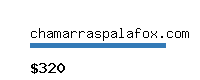 chamarraspalafox.com Website value calculator